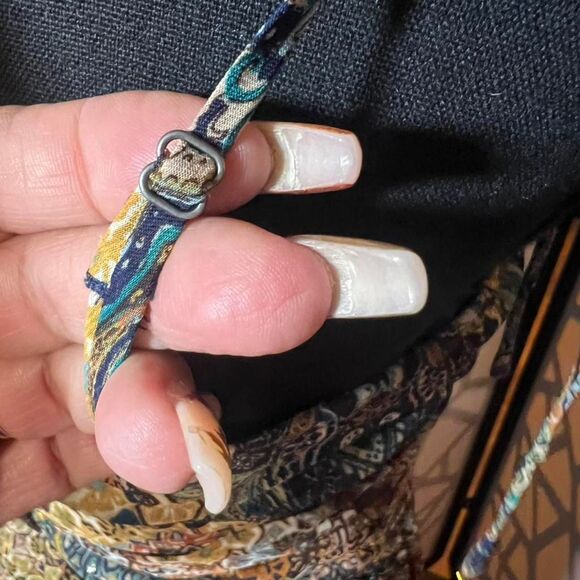 Aqua Women's multi-colored maxi Dress size S NWT - Picture 5 of 6